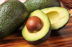 Pokrojony avocado zdjęcie stock Pokrojony avocado zdjęcie stock