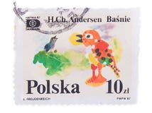 POLAND - CIRCA 1987: A stamp printed in , shows The Nighti stock images POLAND - CIRCA 1987: A stamp printed in , shows The Nighti stock images