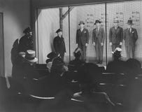 Police line up Stock Images Police line up Stock Images