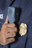 Police uniform detail