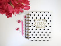 Polka dot notebook Polka dot notebook