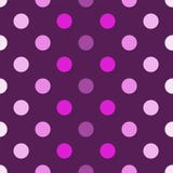 Polka dots colorfull seamless pattern. 3d vector background. Retro style print royalty free illustration Polka dots colorfull seamless pattern. 3d vector background. Retro style print royalty free illustration