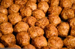 Polpette svedesi casalinghe Fotografie Stock Polpette svedesi casalinghe Fotografie Stock
