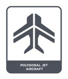 polygonal jet aircraft icon in trendy design style. polygonal jet aircraft icon isolated on white background. polygonal jet stock illustration polygonal jet aircraft icon in trendy design style. polygonal jet aircraft icon isolated on white background. polygonal jet stock illustration