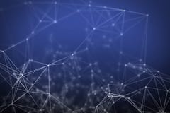 Polygonal lines connected dots royalty free stock image Polygonal lines connected dots royalty free stock image