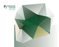 Polygonal αφηρημένο υπόβαθρο και PD λογότυπο ελεύθερη απεικόνιση δικαιώματος Polygonal αφηρημένο υπόβαθρο και PD λογότυπο ελεύθερη απεικόνιση δικαιώματος
