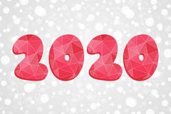 polygonal σύμβολο του 2020 Αφηρημένη απεικόνιση τριγώνων καλής χρονιάς απομονωμένο snowflakes ανασκόπησης Χριστούγεννα λευκό Διάν Στοκ φωτογραφία με δικαίωμα ελεύθερης χρήσης polygonal σύμβολο του 2020 Αφηρημένη απεικόνιση τριγώνων καλής χρονιάς απομονωμένο snowflakes ανασκόπησης Χριστούγεννα λευκό Διάν Στοκ φωτογραφία με δικαίωμα ελεύθερης χρήσης