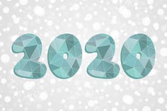 polygonal σύμβολο του 2020 Αφηρημένη απεικόνιση τριγώνων καλής χρονιάς απομονωμένο snowflakes ανασκόπησης Χριστούγεννα λευκό Διάν Στοκ φωτογραφίες με δικαίωμα ελεύθερης χρήσης polygonal σύμβολο του 2020 Αφηρημένη απεικόνιση τριγώνων καλής χρονιάς απομονωμένο snowflakes ανασκόπησης Χριστούγεννα λευκό Διάν Στοκ φωτογραφίες με δικαίωμα ελεύθερης χρήσης