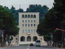 Polytekniskt universitet av Tirana royaltyfri fotografi Polytekniskt universitet av Tirana royaltyfri fotografi