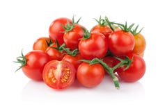 Pomodoro isolato sui precedenti bianchi immagini stock libere da diritti Pomodoro isolato sui precedenti bianchi immagini stock libere da diritti