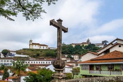 Ponte De Antonio Dias Antonio Dias Merces De Baixo i mosta kościół - Ouro Preto, minas gerais, Brazylia Zdjęcie Royalty Free Ponte De Antonio Dias Antonio Dias Merces De Baixo i mosta kościół - Ouro Preto, minas gerais, Brazylia Zdjęcie Royalty Free