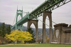 Ponticello della st John a Portland Oregon, S.U.A. immagine stock Ponticello della st John a Portland Oregon, S.U.A. immagine stock