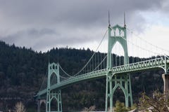 Ponticello della st John a Portland Oregon, S.U.A. fotografia stock Ponticello della st John a Portland Oregon, S.U.A. fotografia stock