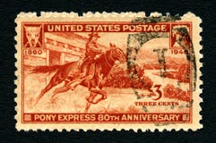Pony Express US Postage stamp stock images Pony Express US Postage stamp stock images
