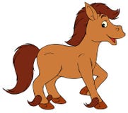 Pony (vector clip-art)
