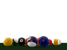 Pool Balls Stock Images