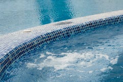 Pool and jacuzzi Stock Photography Pool and jacuzzi Stock Photography