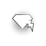pop art, speech bubble, diamond icon. Element of speech bubble ic pop art style icon. Signs and symbols collection icon for vector illustration pop art, speech bubble, diamond icon. Element of speech bubble ic pop art style icon. Signs and symbols collection icon for vector illustration