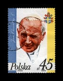 Pope John Paul II, 15th anniversary of election, famous religion leader, circa 1993,, Stock Photography Pope John Paul II, 15th anniversary of election, famous religion leader, circa 1993,, Stock Photography