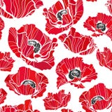 Poppy vector pattern sketch line white black red royalty free illustration Poppy vector pattern sketch line white black red royalty free illustration