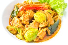 Pork In Spicy Curry Stock Photography
