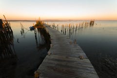 Port de pêche antique de Carrasqueira photos stock Port de pêche antique de Carrasqueira photos stock