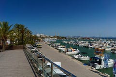 Screenshots of Port Alcudia royalty free stock photography Screenshots of Port Alcudia royalty free stock photography