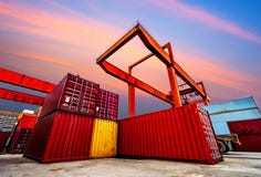 Port industriel image stock Port industriel image stock