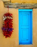 Porta de turquesa imagens de stock Porta de turquesa imagens de stock