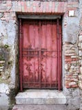 Porta do metal imagem de stock royalty free Porta do metal imagem de stock royalty free