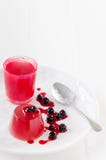 Portion de gelée de fruit saine photos stock Portion de gelée de fruit saine photos stock