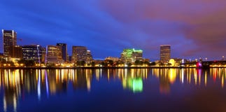 Portland Oregon an der Dämmerung Portland Oregon an der Dämmerung