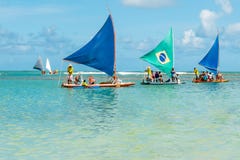 Porto de Galinhas, Ipojuca, Pernambuco, Brazil - January, 2018: one of the most beautiful beaches in the world stock images Porto de Galinhas, Ipojuca, Pernambuco, Brazil - January, 2018: one of the most beautiful beaches in the world stock images