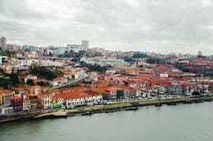 Porto downtown top view stock photography Porto downtown top view stock photography
