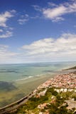 Porto Seguro dal cielo - Bahia, Brasile fotografia stock Porto Seguro dal cielo - Bahia, Brasile fotografia stock