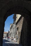 Portone della città, Avila, Castiglia y Leon, Spagna immagini stock libere da diritti Portone della città, Avila, Castiglia y Leon, Spagna immagini stock libere da diritti