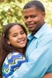 Portrait of an African American family. stock photos Portrait of an African American family. stock photos