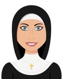 Nun Sister Christian Woman royalty free illustration Nun Sister Christian Woman royalty free illustration