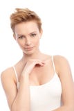 Portrait of beautiful young woman royalty free stock images Portrait of beautiful young woman royalty free stock images