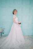 Portrait of bride in flower decor, studio photo. Beautiful Bride portrait wedding makeup and hairstyle, fashion bride model jewelr royalty free stock photos Portrait of bride in flower decor, studio photo. Beautiful Bride portrait wedding makeup and hairstyle, fashion bride model jewelr royalty free stock photos
