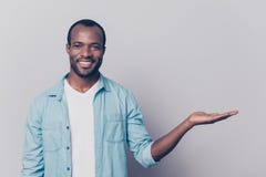 Portrait of cheerful careless confident attractive young african stock photos Portrait of cheerful careless confident attractive young african stock photos