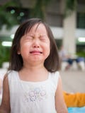 Portrait of a cute little girl stock image Portrait of a cute little girl stock image
