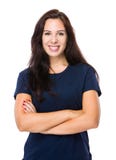 Portrait de femme de brune photos libres de droits Portrait de femme de brune photos libres de droits