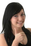 Portrait der attraktiven jungen Frau lizenzfreie stockfotos Portrait der attraktiven jungen Frau lizenzfreie stockfotos