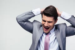 Portrait of a dissapointed businessman Stock Photo Portrait of a dissapointed businessman Stock Photo