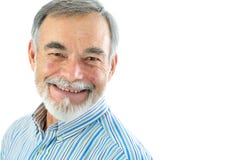 Portrait of handsome senior man Stock Photos Portrait of handsome senior man Stock Photos