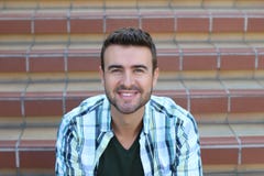 Portrait of handsome 30-year-old man royalty free stock image Portrait of handsome 30-year-old man royalty free stock image