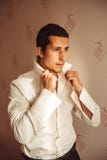Portrait of a handsome young man getting ready stock photos Portrait of a handsome young man getting ready stock photos