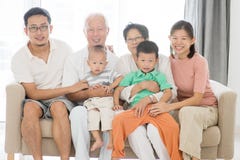 Multi generations family portrait stock photo Multi generations family portrait stock photo