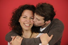 Portrait of an happy couple stock photos Portrait of an happy couple stock photos